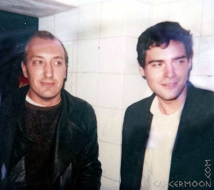 Andy Montón y Yon Zamarripa en Gaueko, 1984